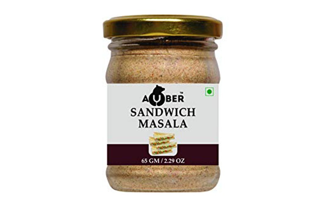Auber Sandwich Masala    Glass Jar  65 grams